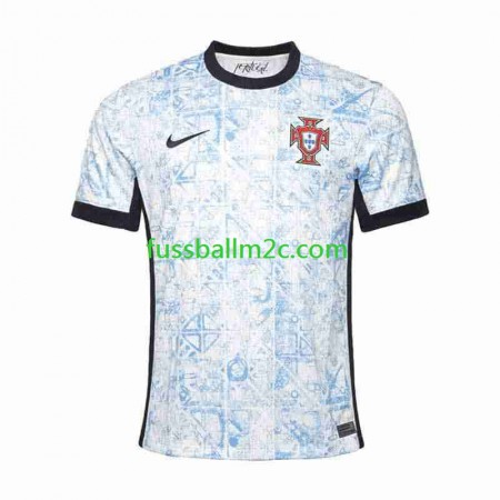 Fußballtrikots Portugal Auswärts Trikotsatz EURO 2024